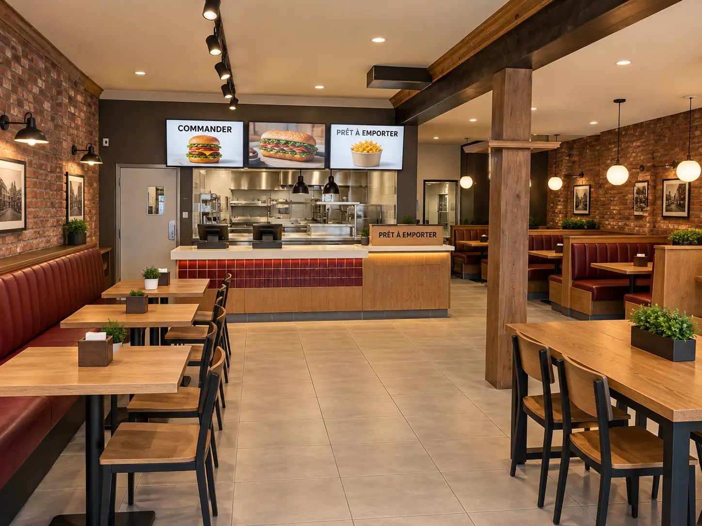Concept de fast food