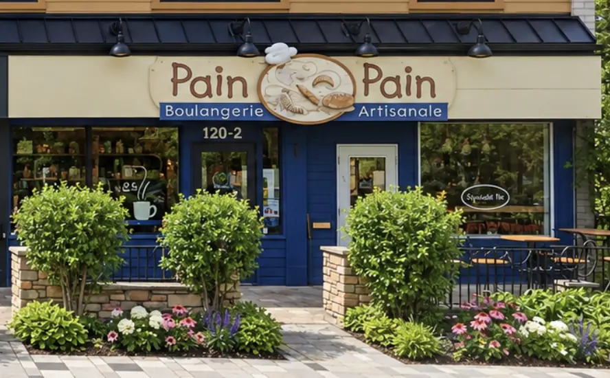 Façade de l’ancien local Pain Pain au 120, rue Principale